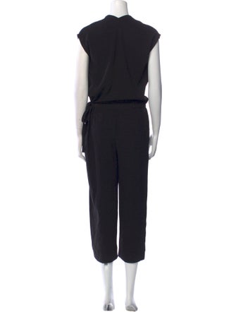 Theory V-Neck Jumpsuit