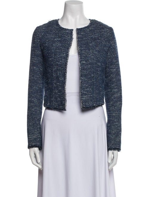 Theory Tweed Pattern Evening Jacket