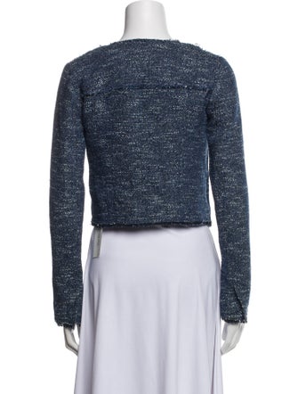 Theory Tweed Pattern Evening Jacket