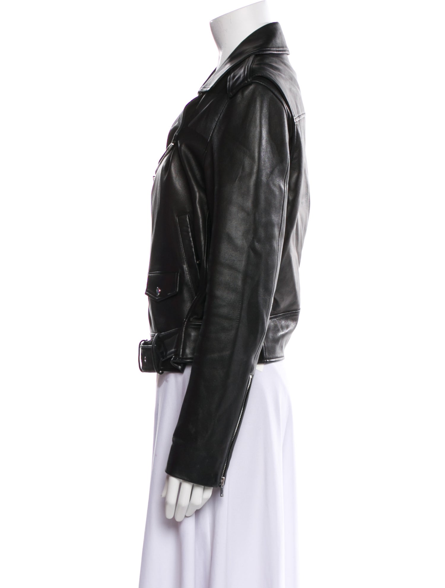 Theory Leather Biker Jacket
