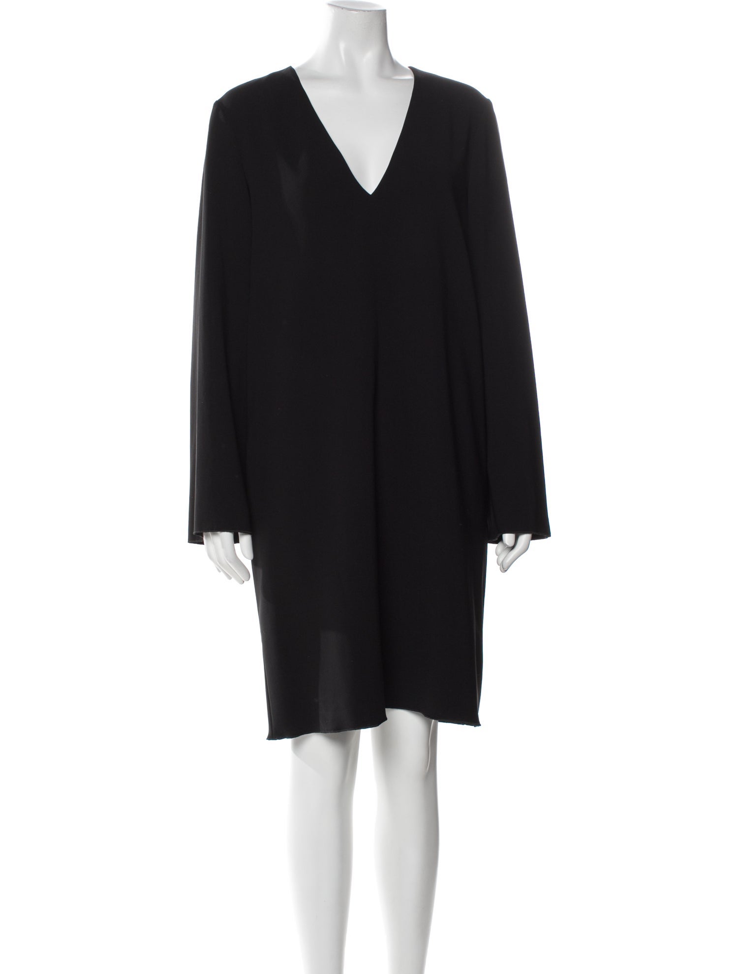 Theory V-Neck Mini Dress