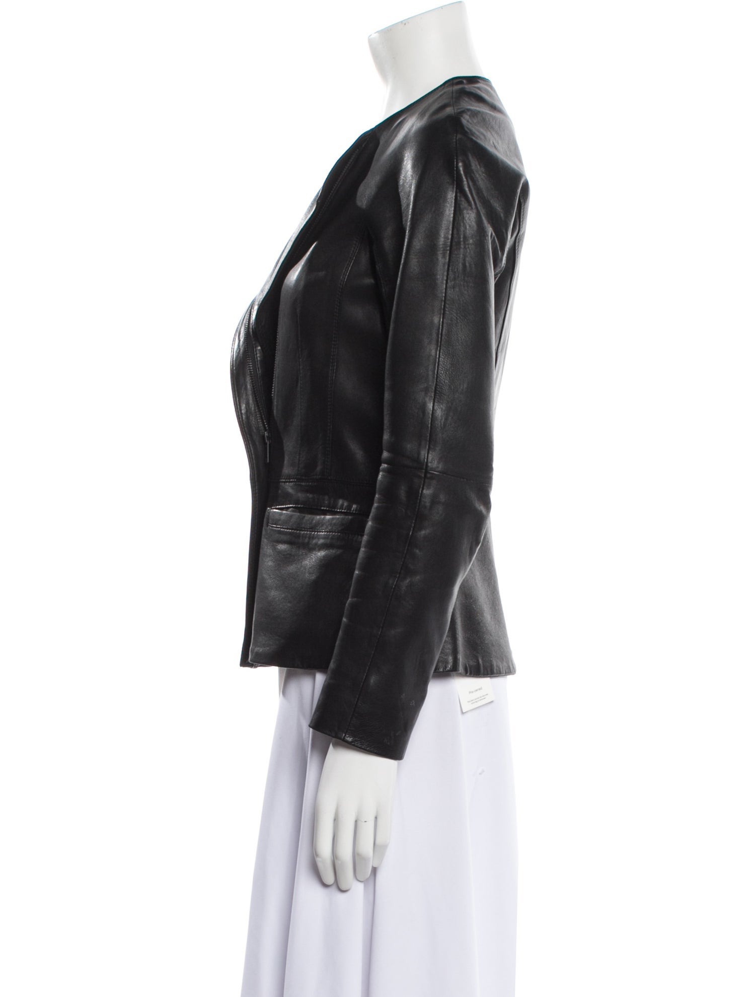 Theory Leather Biker Jacket