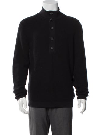 Theory Merino Wool Mock Neck Cardigan