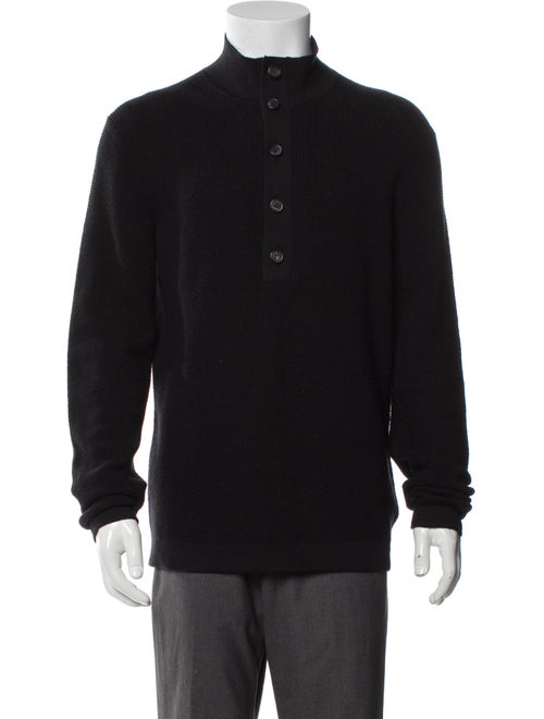Theory Merino Wool Mock Neck Cardigan