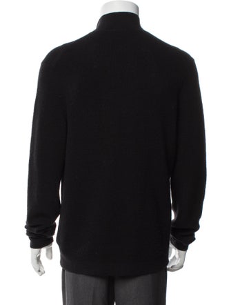 Theory Merino Wool Mock Neck Cardigan