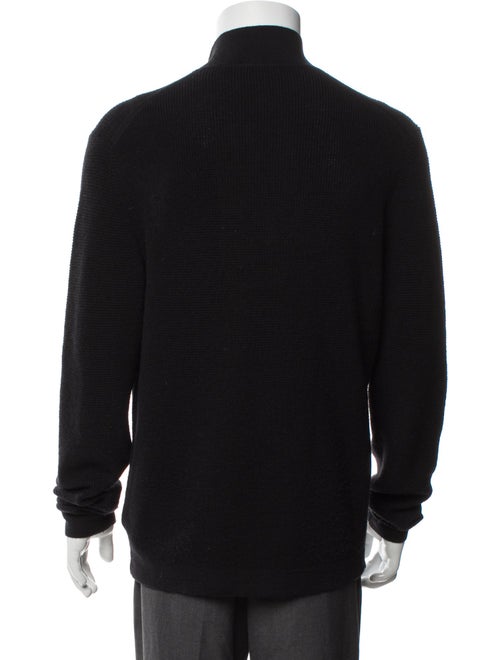 Theory Merino Wool Mock Neck Cardigan