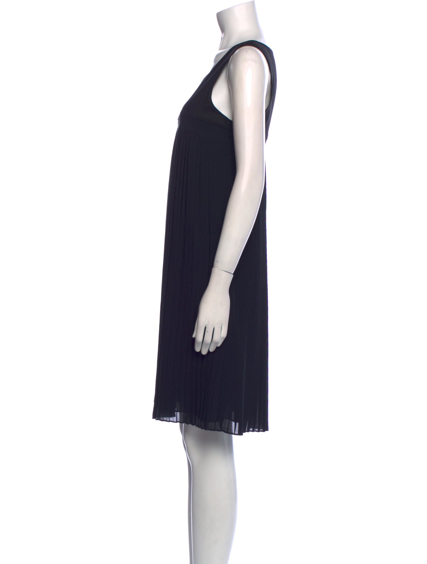 Theory Scoop Neck Knee-Length Dress