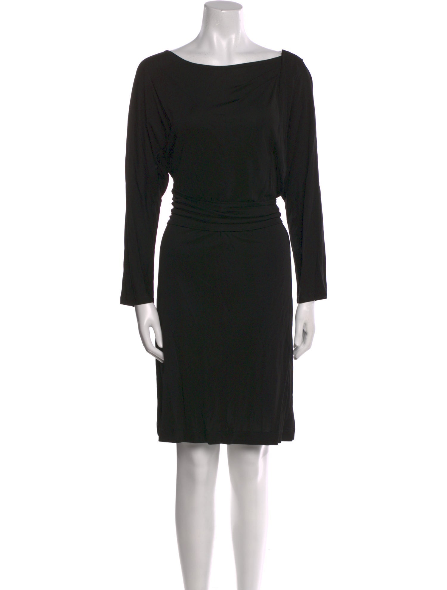 Theory Bateau Neckline Mini Dress