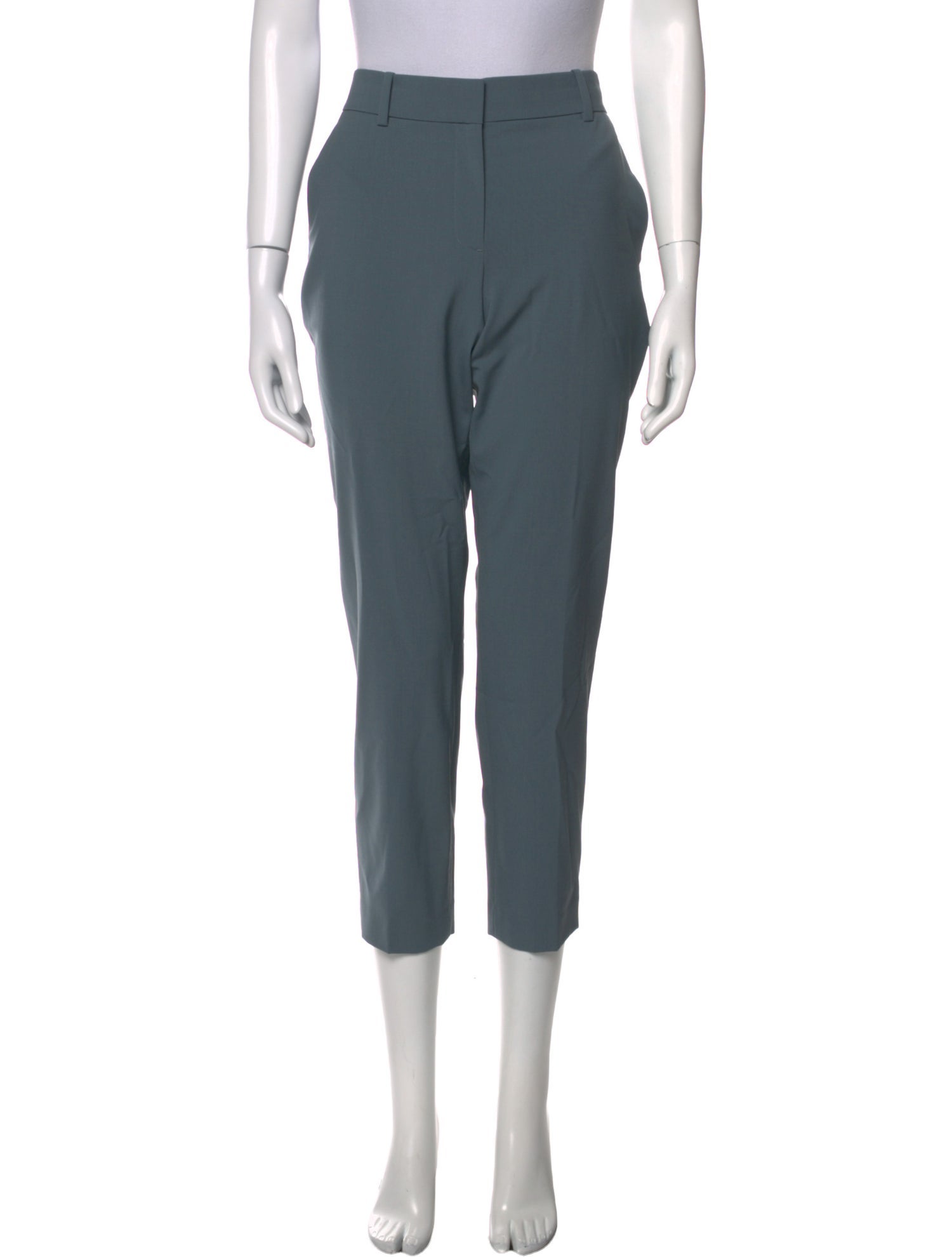 Theory Wool Straight Leg Pants