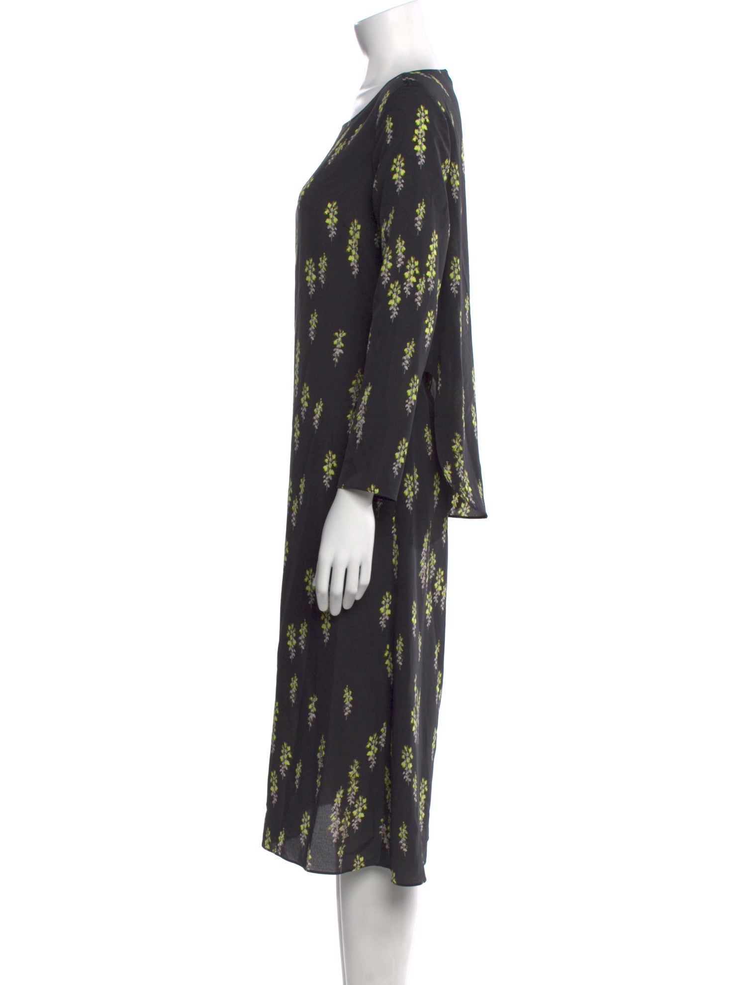 Theory Floral Print Midi Length Dress w/ Tags