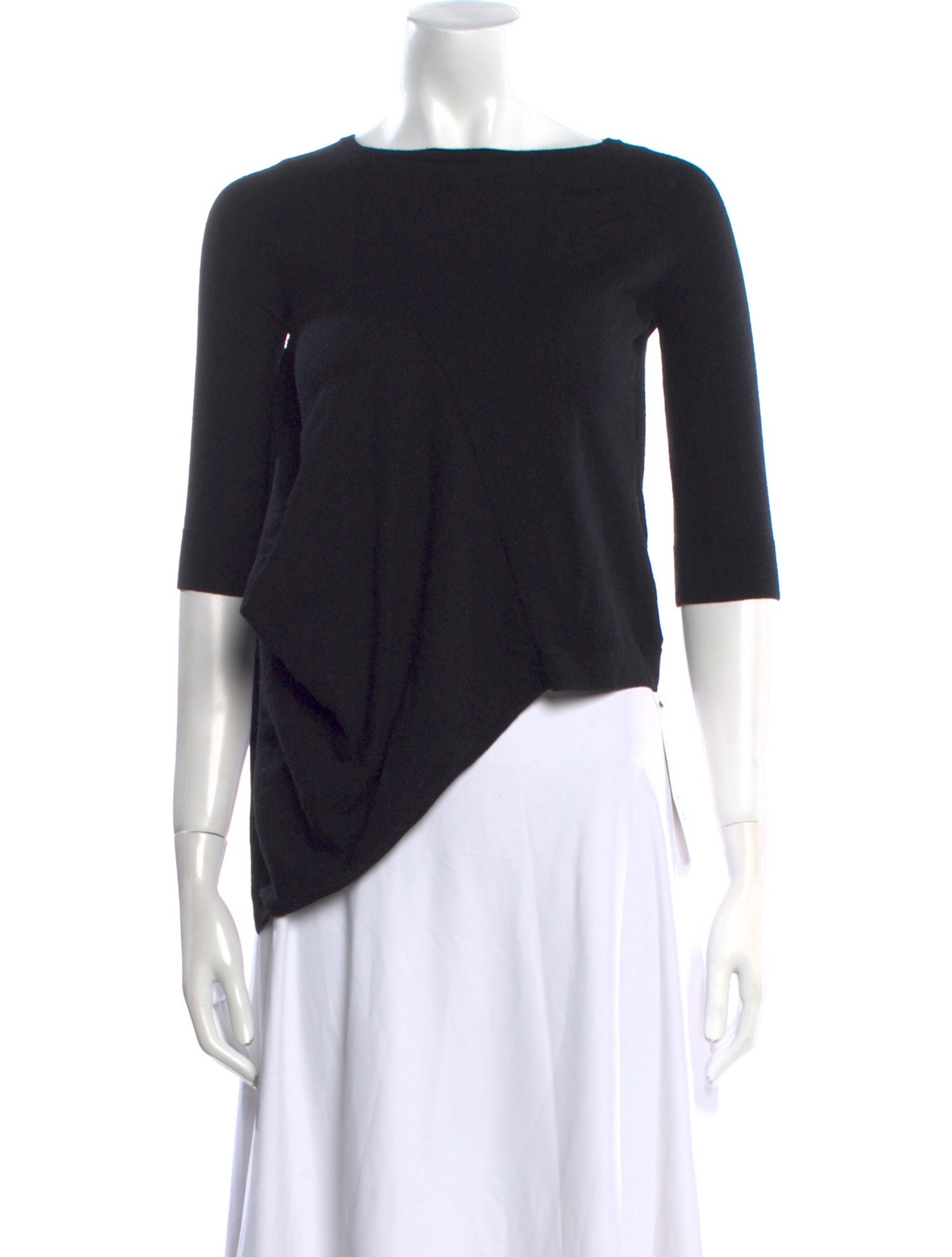 Theory Wool Bateau Neckline Sweater