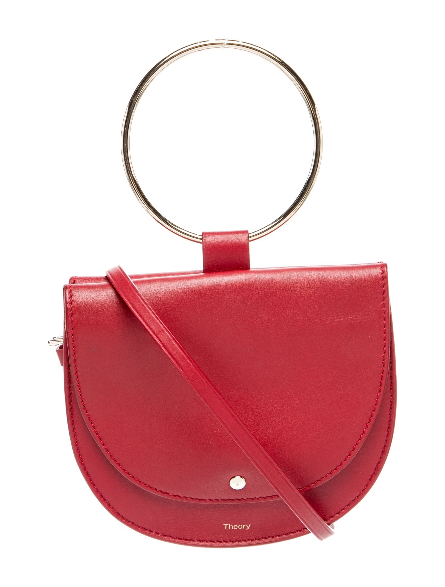 Theory Leather Shoulder Bag