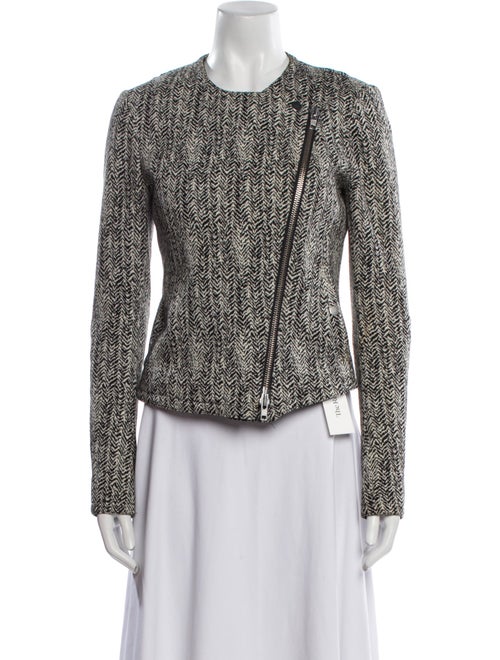 Theory Tweed Pattern Evening Jacket