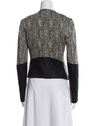 Theory Tweed Pattern Evening Jacket