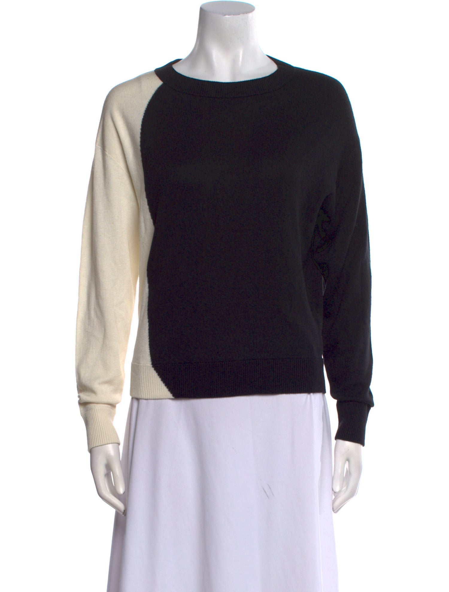 Theory Silk Crew Neck Sweater