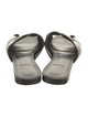 Theory Leather Slides