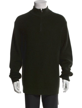Theory Merino Wool Mock Neck Pullover