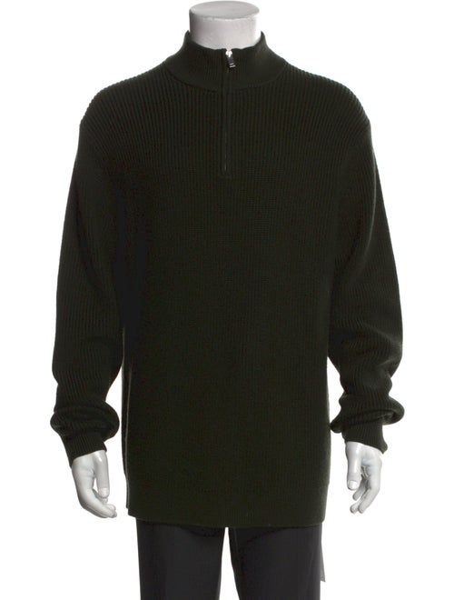 Theory Merino Wool Mock Neck Pullover