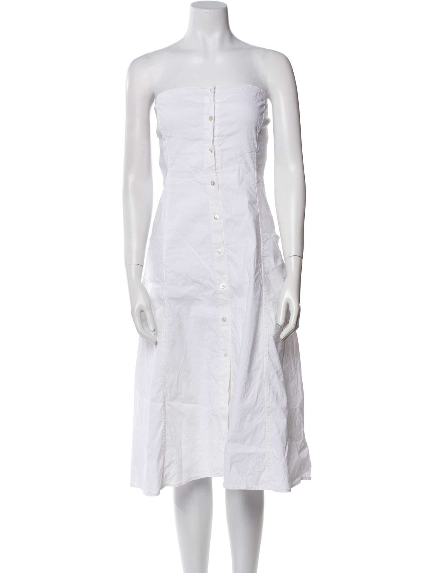 Theory Linen Knee-Length Dress