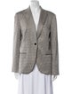 Theory Houndstooth Print Blazer