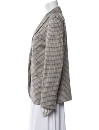 Theory Houndstooth Print Blazer