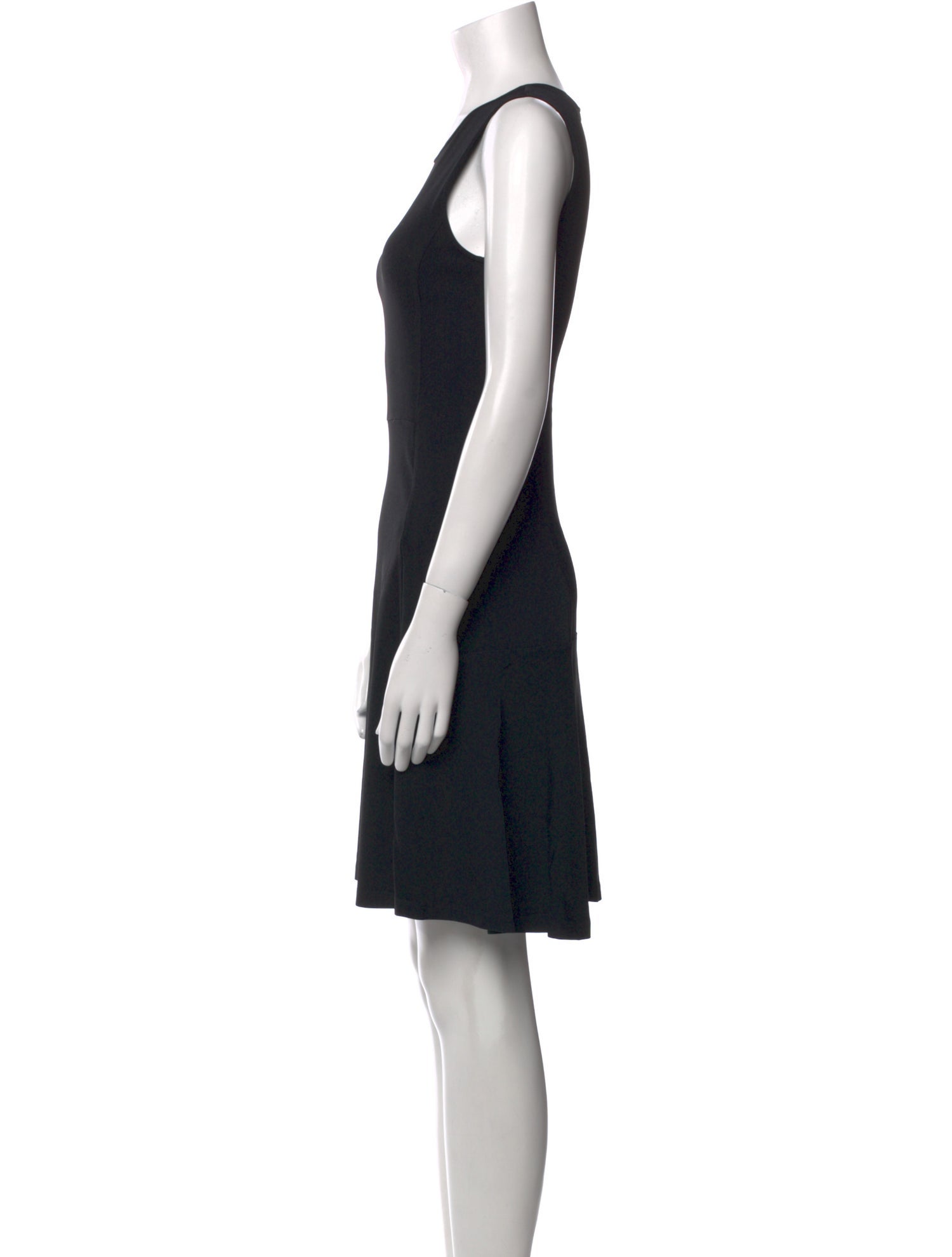 Theory Scoop Neck Knee-Length Dress