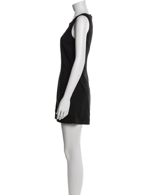 Theory Linen Scoop Neck Romper