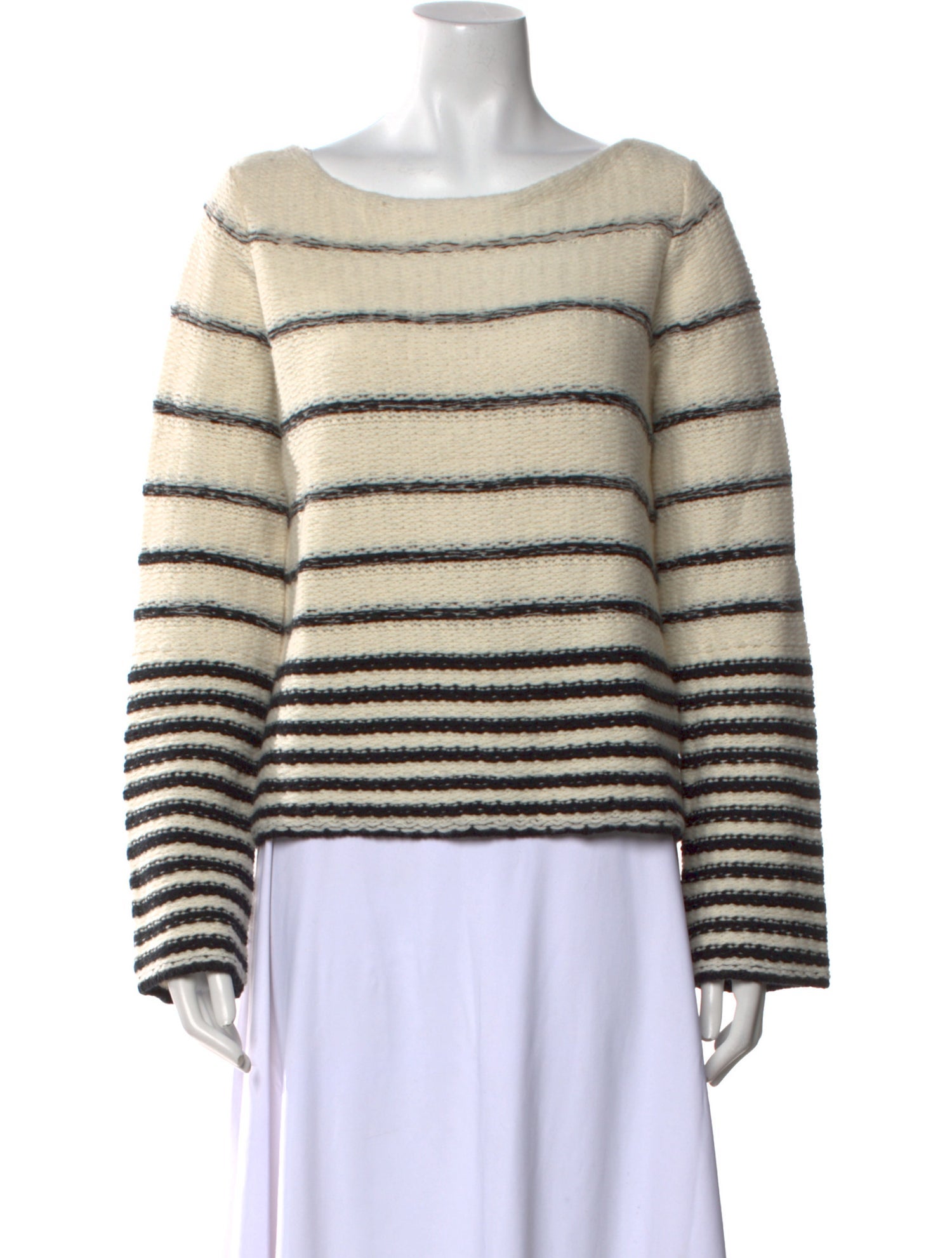 Theory Wool Striped Sweater