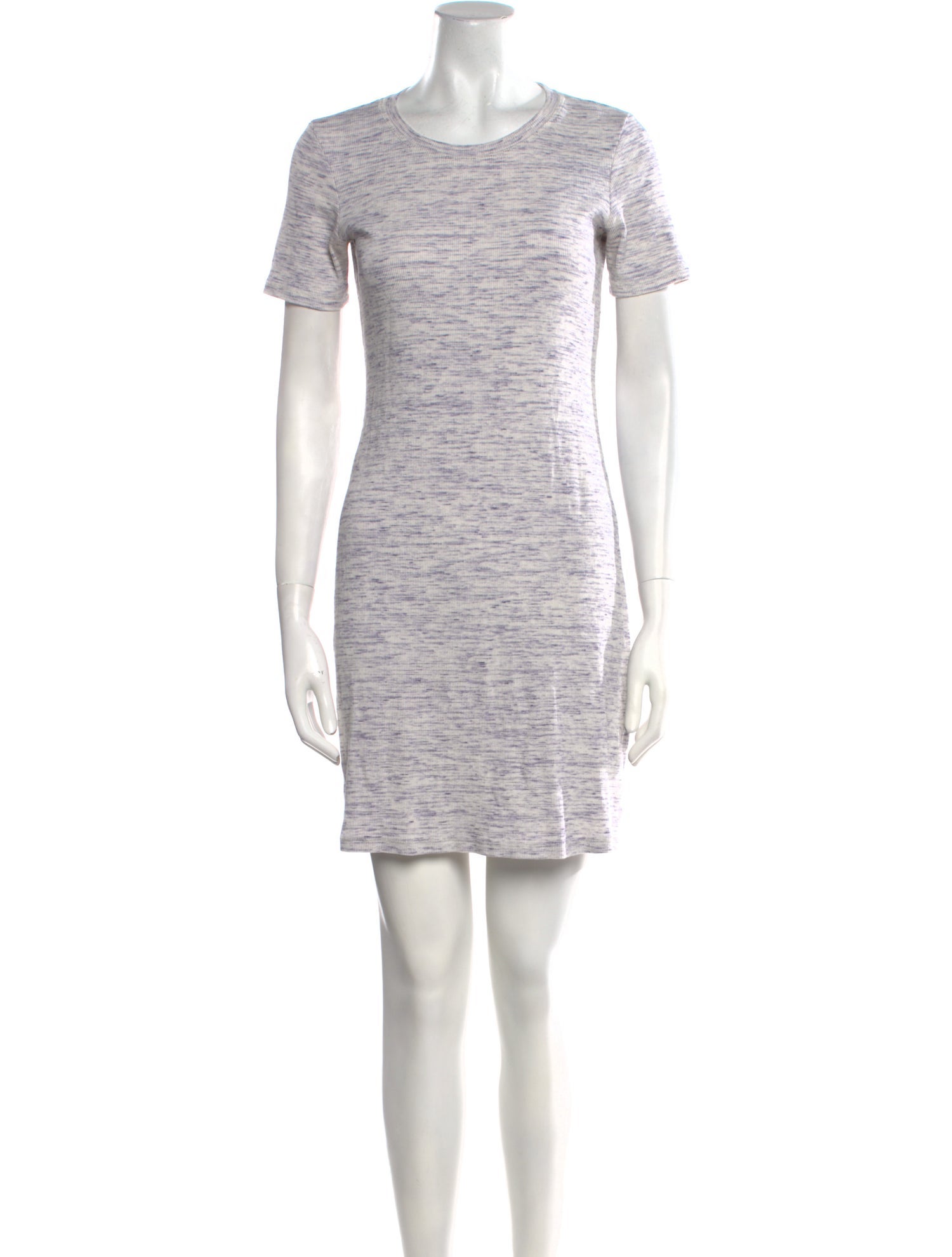 Theory Scoop Neck Mini Dress