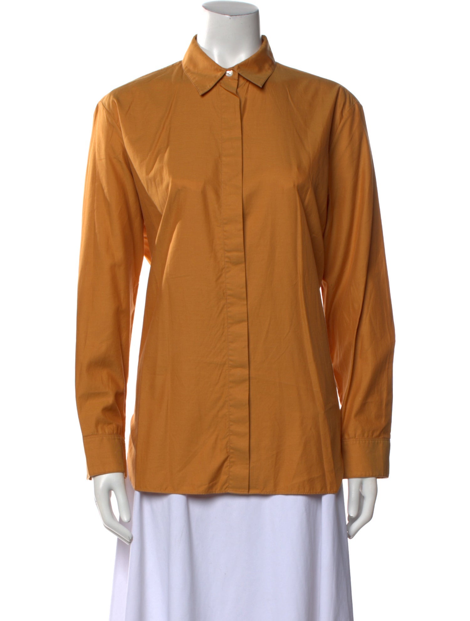 Theory Long Sleeve Button-Up Top