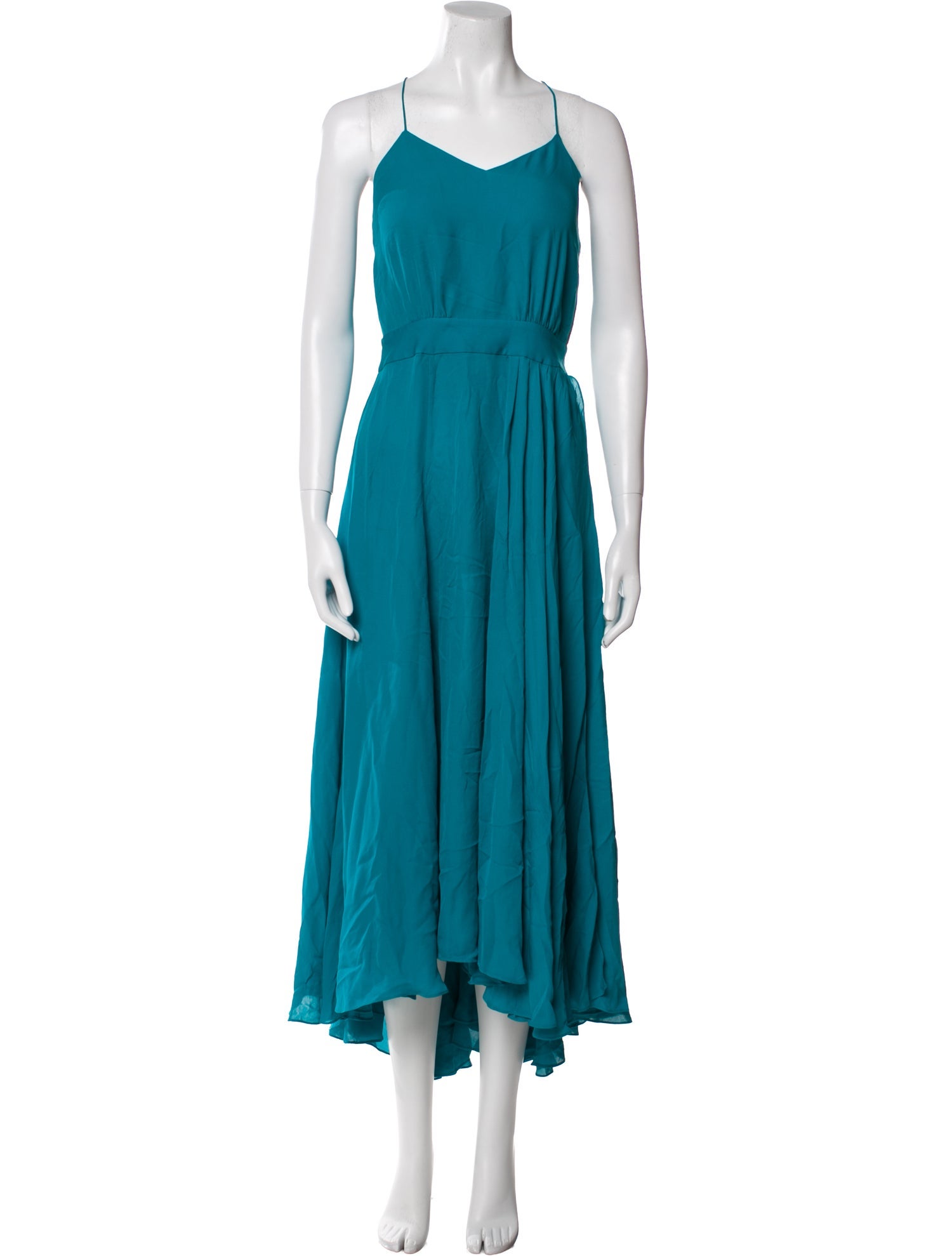 Theory Silk Midi Length Dress