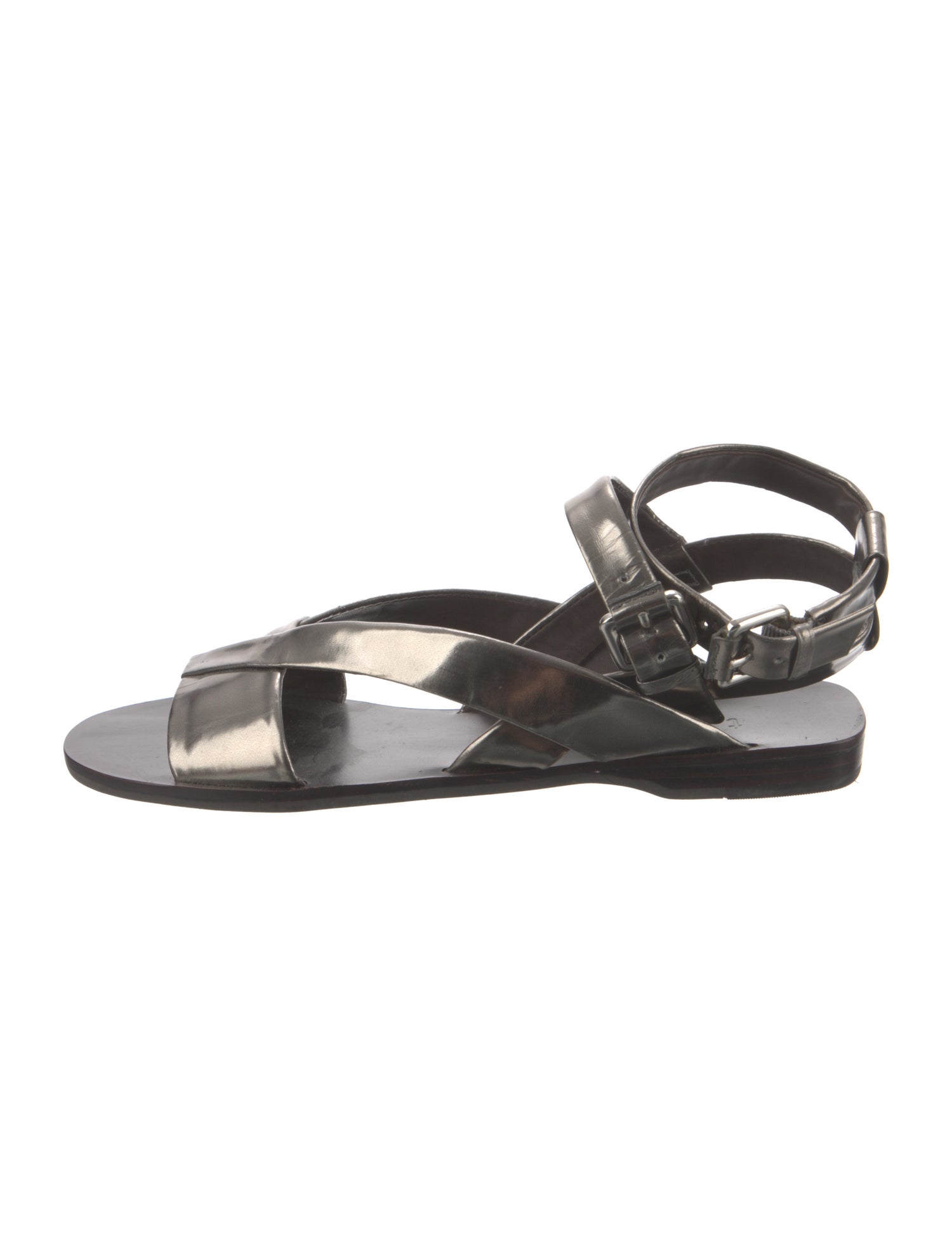 Theory Leather Gladiator Sandals