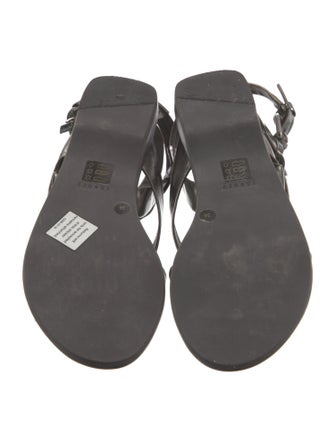 Theory Leather Gladiator Sandals