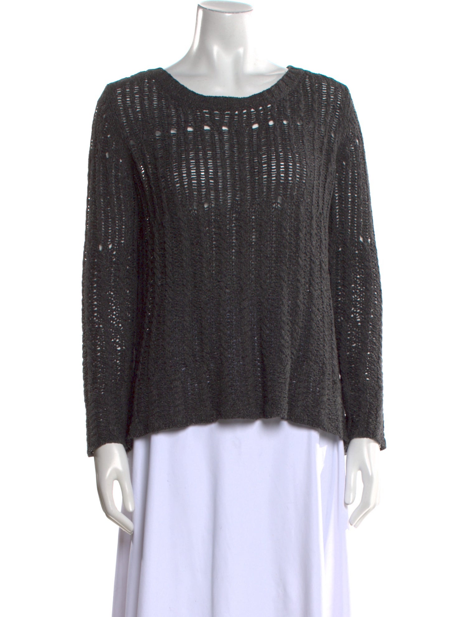 Theory Silk Scoop Neck Sweater