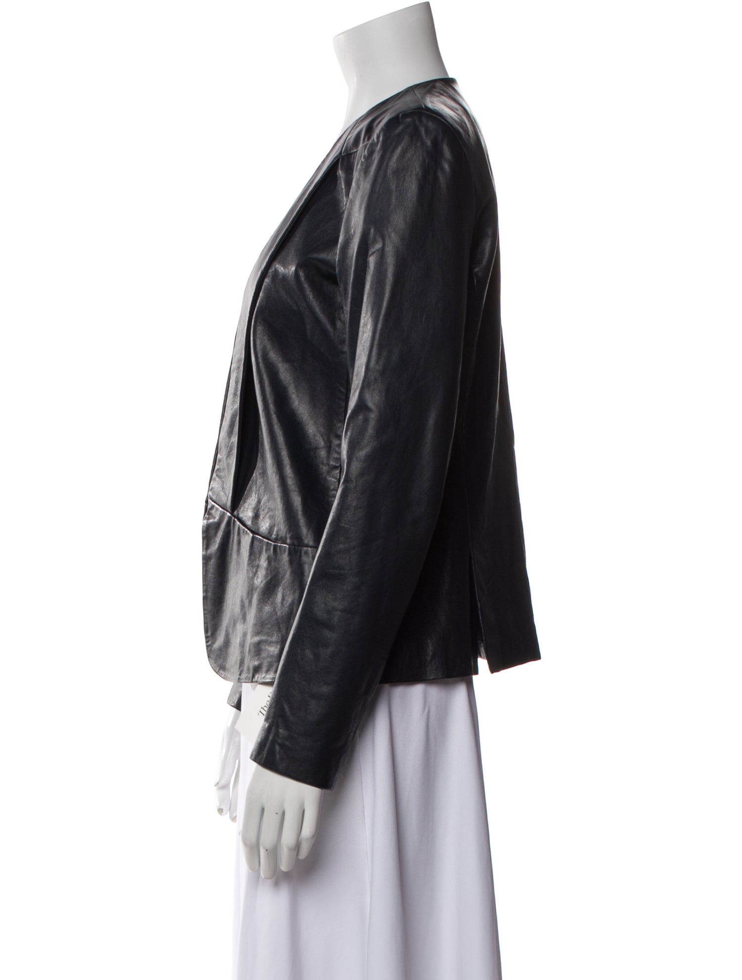 Theory Leather Evening Jacket