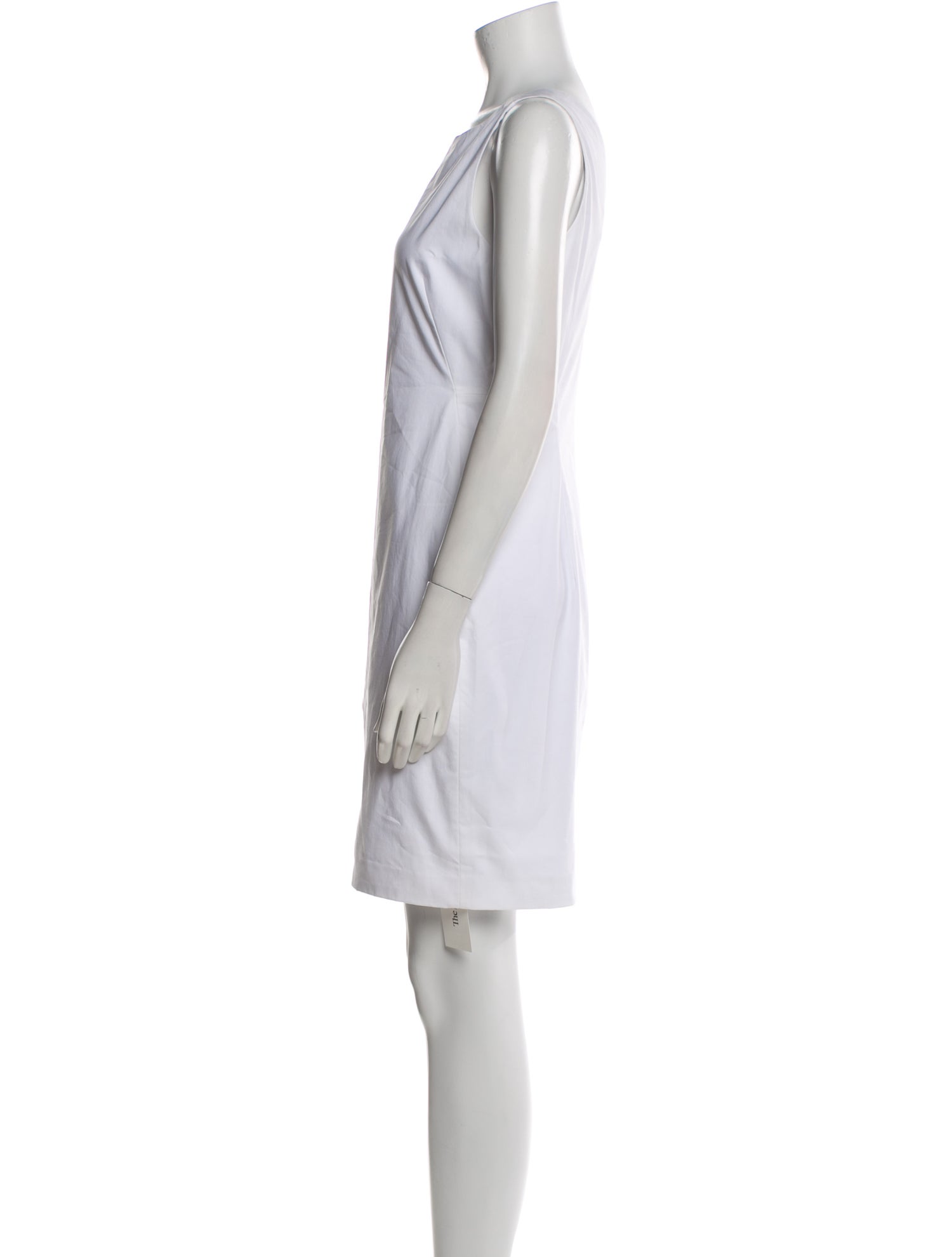 Theory Bateau Neckline Mini Dress