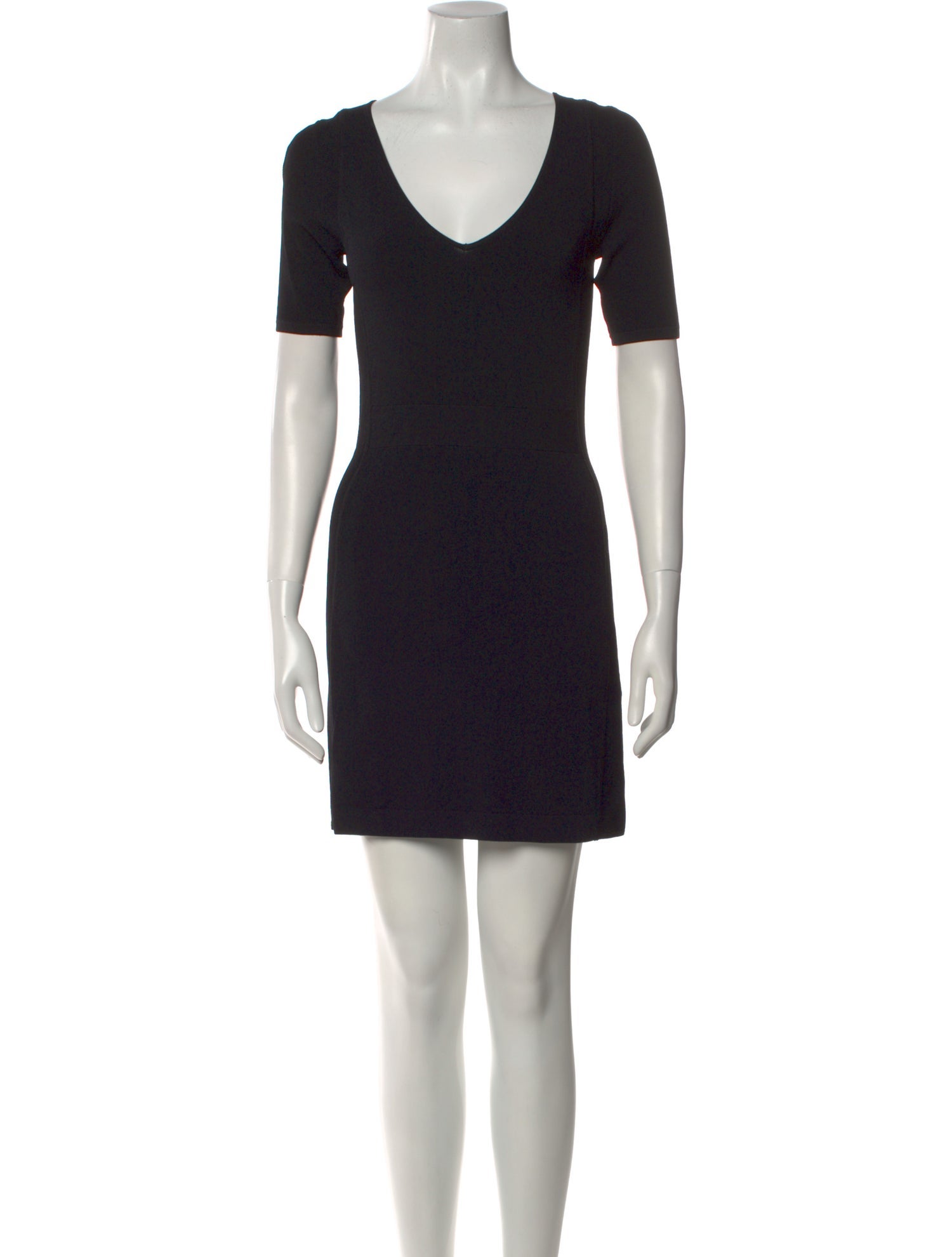 Theory Scoop Neck Mini Dress
