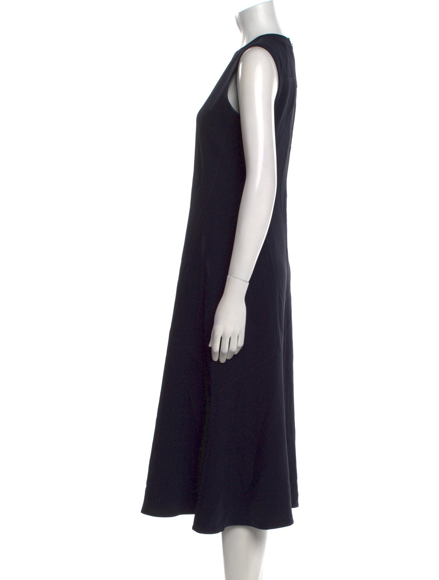 Theory Crew Neck Long Dress