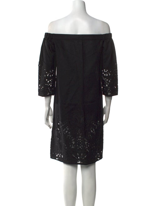 Theory Off-The-Shoulder Mini Dress