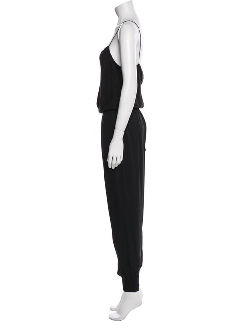 Theory Silk Scoop Neck Jumpsuit