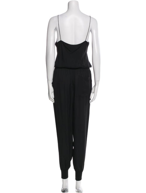 Theory Silk Scoop Neck Jumpsuit