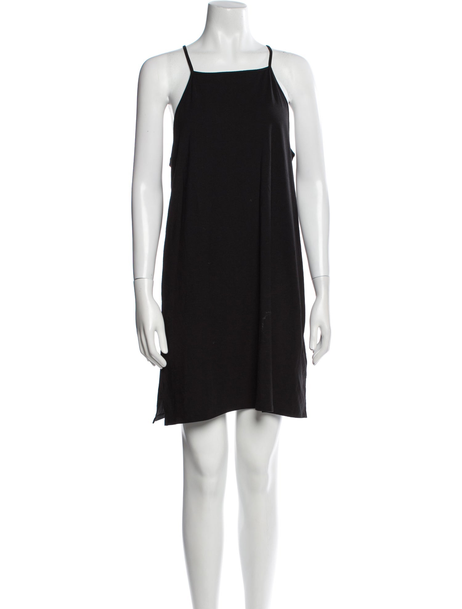 Theory Square Neckline Mini Dress
