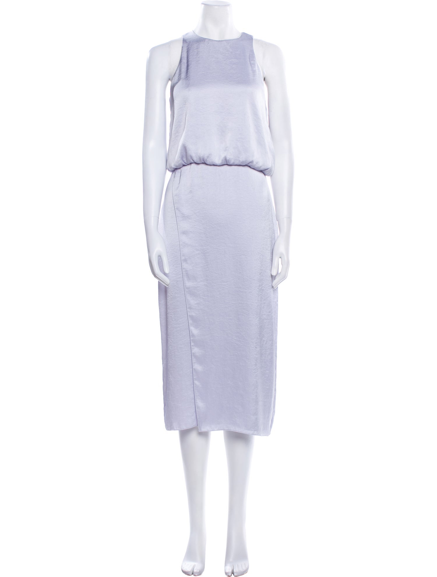 Theory Crew Neck Midi Length Dress