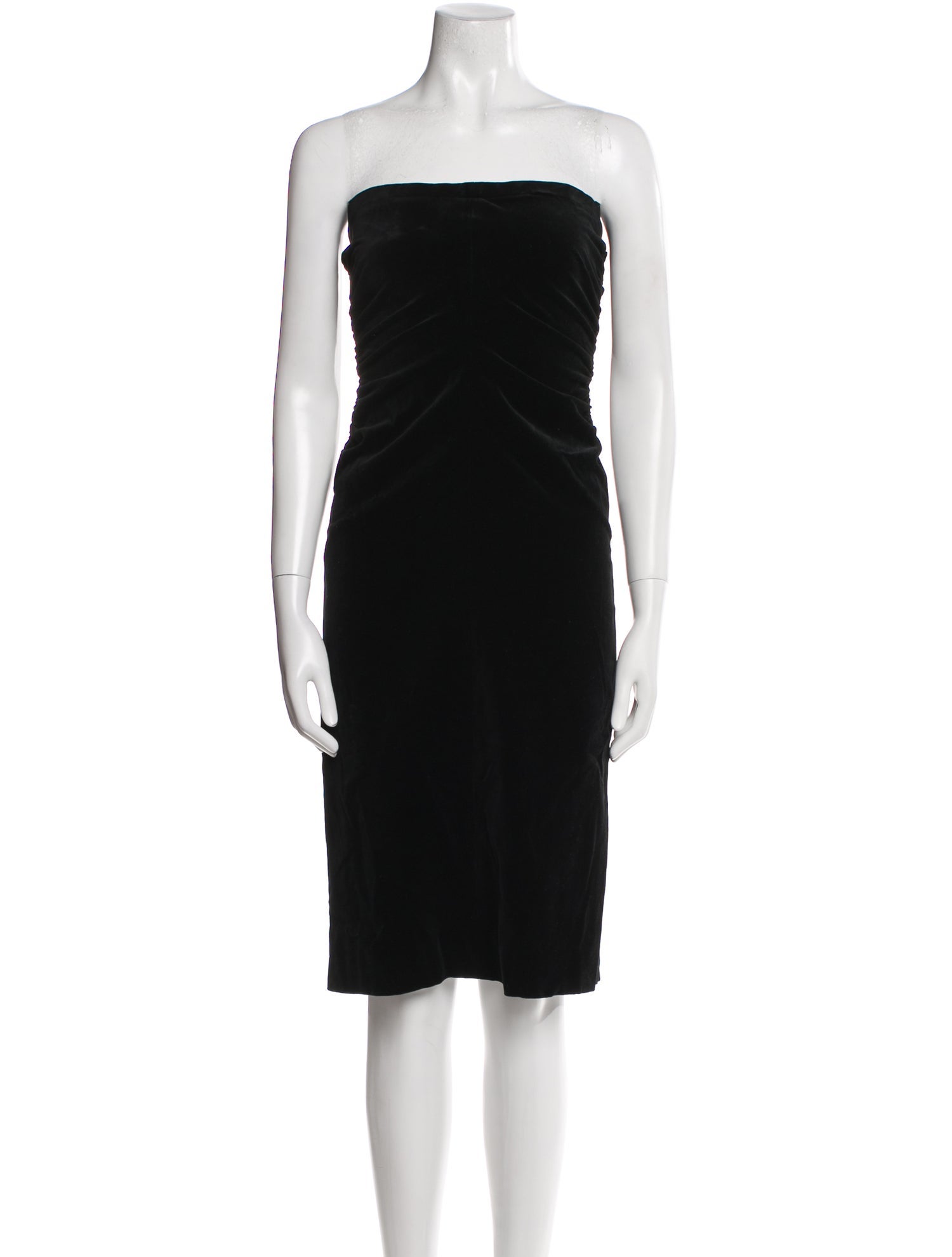 Theory Strapless Mini Dress