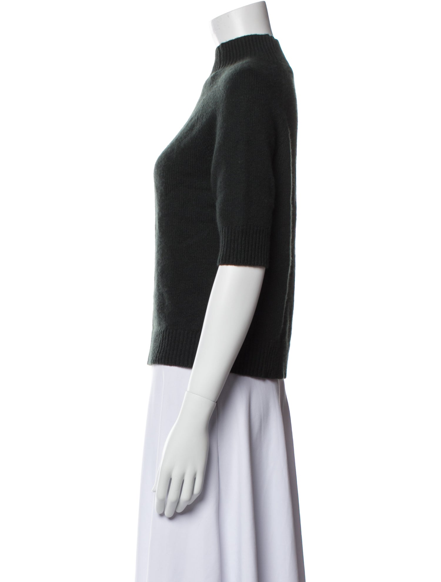 Theory Cashmere Mock Neck Sweater