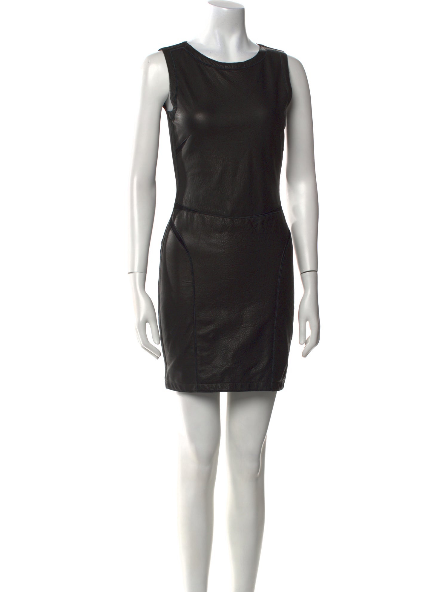 Theory Scoop Neck Mini Dress