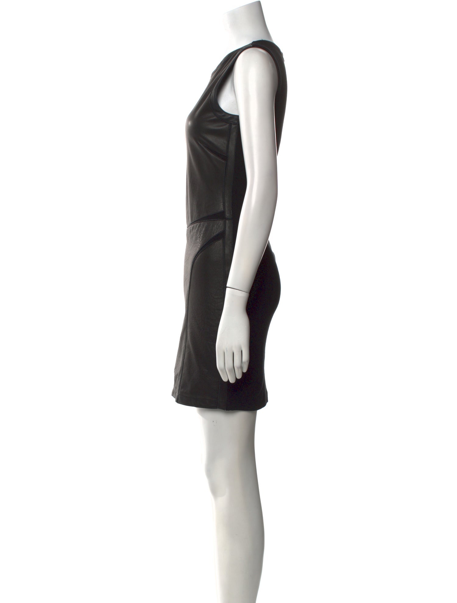 Theory Scoop Neck Mini Dress