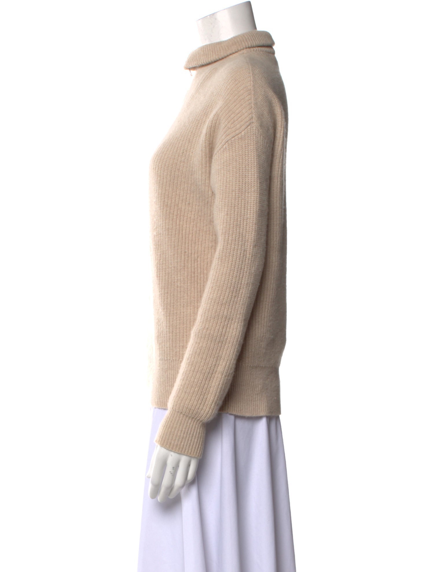 Theory Cashmere Mock Neck Sweater