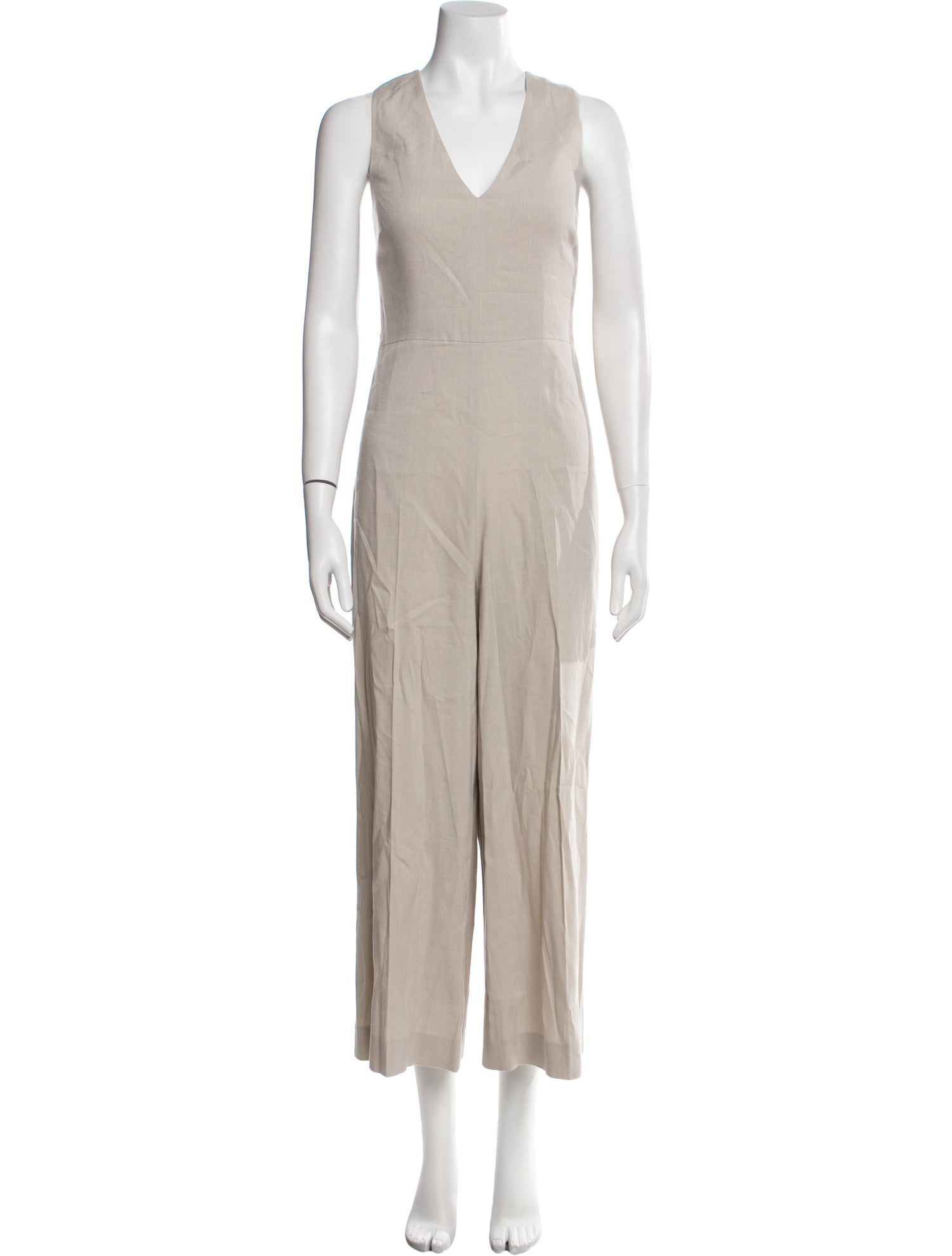 Theory V-Neck Jumpsuit
