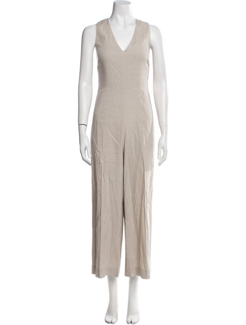 Theory V-Neck Jumpsuit